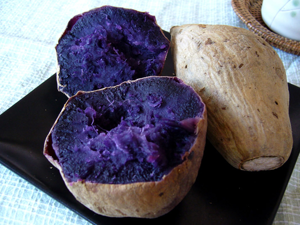 紫芋には色々な品種がありますの画像
